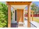 Front entrance with covered porch and welcoming mat at 1023 E Escuda Dr, Phoenix, AZ 85024