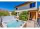 Hot tub situated in the backyard of the property at 1023 E Escuda Dr, Phoenix, AZ 85024