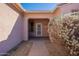 Front entry with walkway and landscaping at 19661 N Echo Rim Dr, Surprise, AZ 85387