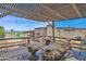 Relaxing pergola with seating area and mountain views at 15234 N 19Th Pl, Phoenix, AZ 85022