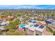 Home with pool, solar panels and mountain views at 15234 N 19Th Pl, Phoenix, AZ 85022
