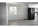 Simple dining area with gray walls and wood-look flooring at 17836 N 21St St, Phoenix, AZ 85022