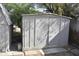 Grey metal storage shed next to another shed at 17836 N 21St St, Phoenix, AZ 85022