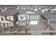 Two-story house aerial view, gray exterior, and landscaped yard at 20580 S 226Th St, Queen Creek, AZ 85142