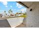 Private balcony offering scenic views of the neighborhood at 3313 N 68Th St # 203, Scottsdale, AZ 85251