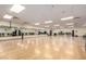 Spacious dance studio with wood flooring and mirrors at 930 Leisure World --, Mesa, AZ 85206
