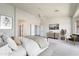 Spacious main bedroom with carpeted floors and plenty of natural light at 7855 E Kramer St, Mesa, AZ 85207