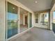 Private balcony with sliding glass doors and neighborhood views at 5100 E Rancho Paloma E Dr # 2059, Cave Creek, AZ 85331