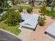 House exterior and driveway, near golf course and lake at 4906 E Lake Point Cir, Phoenix, AZ 85044
