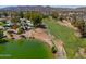 Property's location shown on a map near golf course at 4906 E Lake Point Cir, Phoenix, AZ 85044