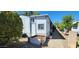 Mobile home exterior with a raised garden bed at 2233 E Behrend Dr # 41, Phoenix, AZ 85024