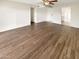 Living room with wood-look vinyl flooring at 1930 S Westwood -- # 23, Mesa, AZ 85210