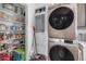 Laundry room with washer, dryer, and pantry at 6835 W Taylor St # 208, Phoenix, AZ 85043
