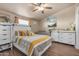 Main bedroom with a queen bed and plenty of closet space at 6835 W Taylor St # 208, Phoenix, AZ 85043