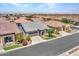 Aerial view of a single Gathering home and neighborhood at 20358 W Calle Encorvada --, Buckeye, AZ 85396