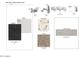 Image showcases various kitchen finishes including cabinets, countertops, flooring, and hardware at 24553 W Hopi St, Buckeye, AZ 85326