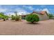 Landscaped backyard with desert plants and gravel at 25024 S Stoney Lake Dr, Sun Lakes, AZ 85248