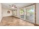 Dining area with sliding glass doors leading to the backyard at 4730 E Desert Forest Trl, Cave Creek, AZ 85331