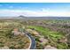 Luxury homes situated on a golf course with scenic mountain views at 10039 N Mcdowell View Trl, Fountain Hills, AZ 85268