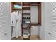 Large walk-in closet with shelving and hanging space at 21234 W Caravaggio Ln, Wittmann, AZ 85361