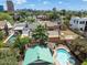 Aerial view of a home with a pool, showcasing the property and surrounding neighborhood at 73 W Lewis Ave, Phoenix, AZ 85003