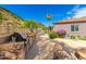 Outdoor BBQ area with built-in grill and seating at 9845 E Inglewood St, Mesa, AZ 85207