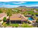 Luxury home with pool and spa; mountain views at 9845 E Inglewood St, Mesa, AZ 85207