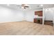 Finished basement with wet bar and staircase at 9845 E Inglewood St, Mesa, AZ 85207
