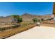 Spacious patio with mountain views and a satellite dish at 15226 S 18Th Dr, Phoenix, AZ 85045