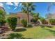 View of backyard and home exterior at 2234 W Agrarian Hills Dr, San Tan Valley, AZ 85144