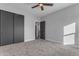 Bright and airy bedroom with double door closet and plush carpeting at 12222 N 74Th St, Scottsdale, AZ 85260