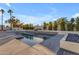 Inviting swimming pool with a waterfall feature at 12222 N 74Th St, Scottsdale, AZ 85260