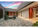 Private courtyard with seating area and access to interior rooms at 42515 N 102Nd St, Scottsdale, AZ 85262