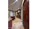 Kitchen with granite countertops and island at 376 N Iron Horse Dr, Coolidge, AZ 85128