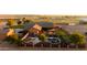 Aerial view of home, pool, and expansive backyard at 376 N Iron Horse Dr, Coolidge, AZ 85128