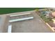 Aerial view of multiple horse stables at 376 N Iron Horse Dr, Coolidge, AZ 85128
