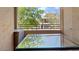 Private balcony with glass table and scenic view at 20100 N 78Th Pl # 2179, Scottsdale, AZ 85255