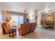 Open living and dining area with tile floors at 14950 W Mountain View Blvd # 1203, Surprise, AZ 85374