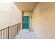 Private entry with teal door at 14950 W Mountain View Blvd # 1203, Surprise, AZ 85374