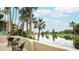 Enjoy lake views from this patio with seating for two at 5122 N 31St Way # 227, Phoenix, AZ 85016