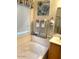 Bathroom with soaking tub, shower, and updated vanity at 29922 N Little Leaf Dr, San Tan Valley, AZ 85143