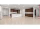 Modern kitchen with island and ample cabinetry at 19314 S 208Th Pl, Queen Creek, AZ 85142