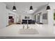 Kitchen island with sink, providing extra prep space and a modern look at 7661 E Solano Dr, Scottsdale, AZ 85250