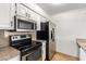 Kitchen features stainless steel appliances at 7625 E Camelback Rd # A418, Scottsdale, AZ 85251