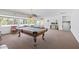 Community recreation room with pool table at 7625 E Camelback Rd # A418, Scottsdale, AZ 85251