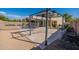 Backyard oasis featuring a pergola, pool, and patio at 11040 E Tumbleweed Ave, Mesa, AZ 85212