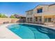 Relaxing swimming pool with a fenced enclosure at 11040 E Tumbleweed Ave, Mesa, AZ 85212