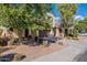 Two-story house with a two-car garage and landscaping at 11040 E Tumbleweed Ave, Mesa, AZ 85212