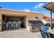 Outdoor kitchen and grill area on rooftop deck at 7175 E Camelback Rd # 107, Scottsdale, AZ 85251