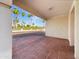 Covered patio overlooking a lush green golf course at 2711 N Olympic Cir, Mesa, AZ 85215